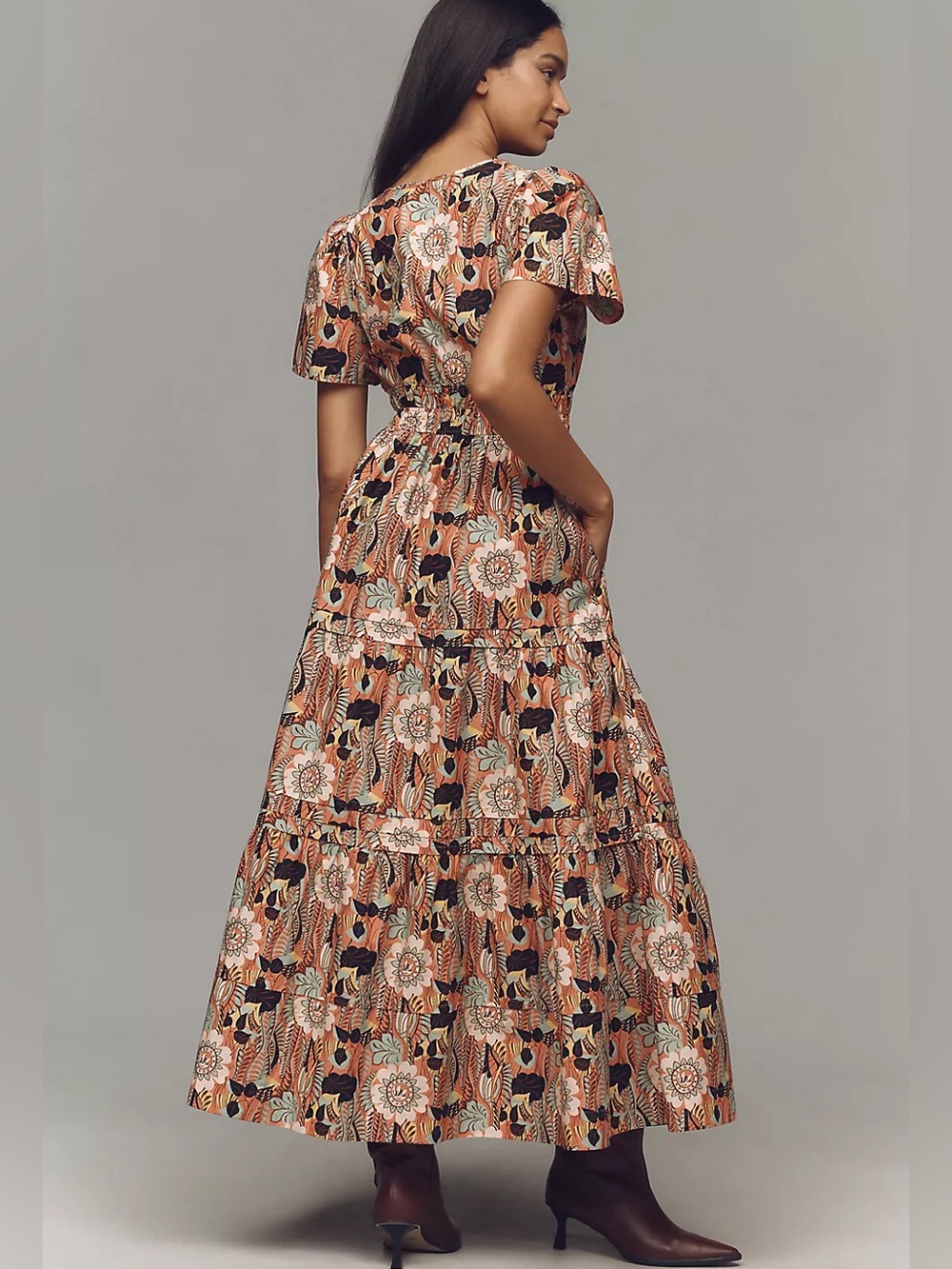 NWT Anthropologie The Somerset Maxi Dress Size 2X - Picture 6 of 8